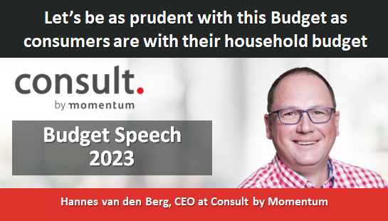 Budget Speech 2023: Let’s be as prudent with this Budget as consumers with their household budgets