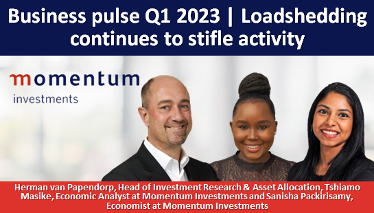 Business pulse Q1 2023 | Loadshedding continues to stifle activity