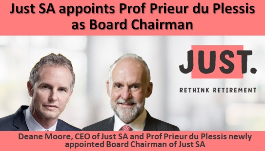 Just SA appoints Prof Prieur du Plessis as Board Chairman