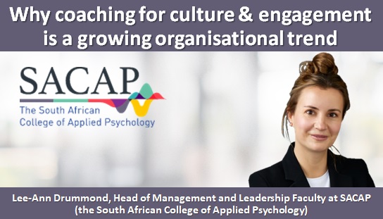 Why coaching for culture & engagement is a growing organisational trend