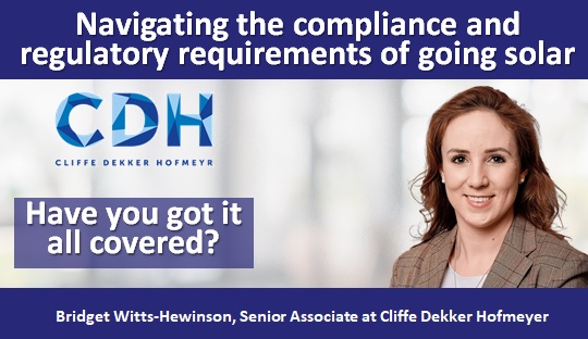 Navigating the compliance and regulatory requirements of going solar: Have you got it all covered?