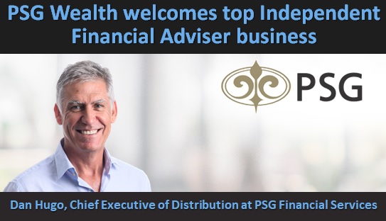 PSG Wealth welcomes top Independent Financial Adviser business