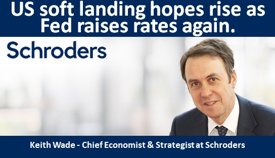 US soft landing hopes rise as Fed raises rates again