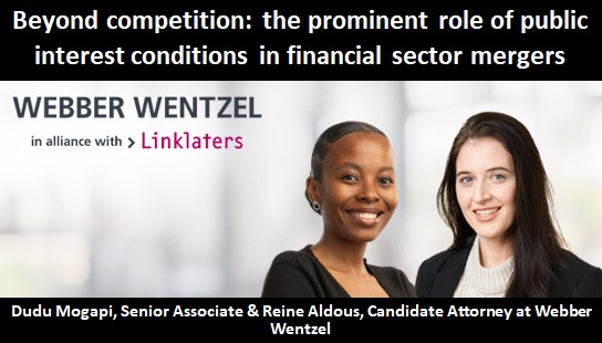 Beyond competition: the prominent role of public interest conditions in financial sector mergers