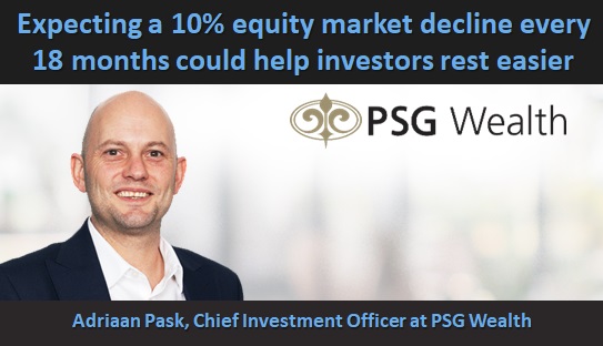 Expecting a 10% equity market decline every 18 months could help investors rest easier