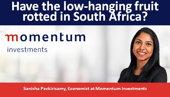 Have the low-hanging fruit rotted in South Africa?