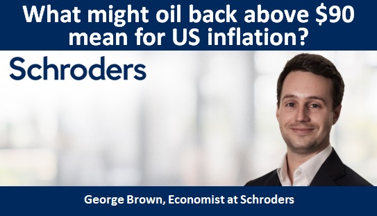 What might oil back above $90 mean for US inflation?