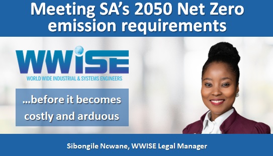 Meeting SA’s 2050 Net Zero emission requirements before it becomes costly and arduous