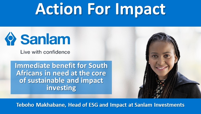 Action For Impact – Immediate benefit for South Africans in need at the core of sustainable and impact investing