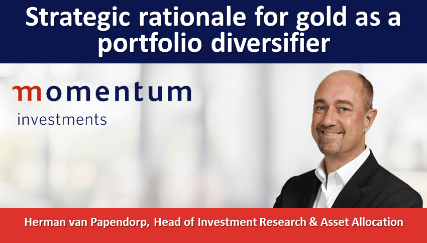 Strategic rationale for gold as a portfolio diversifier