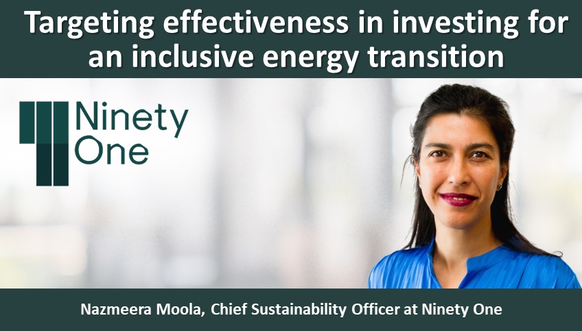 Planetary Pulse: Targeting effectiveness in investing for an inclusive energy transition