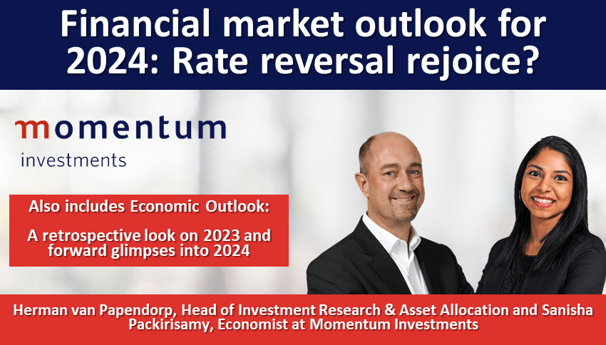 Financial market outlook for 2024: Rate reversal rejoice?