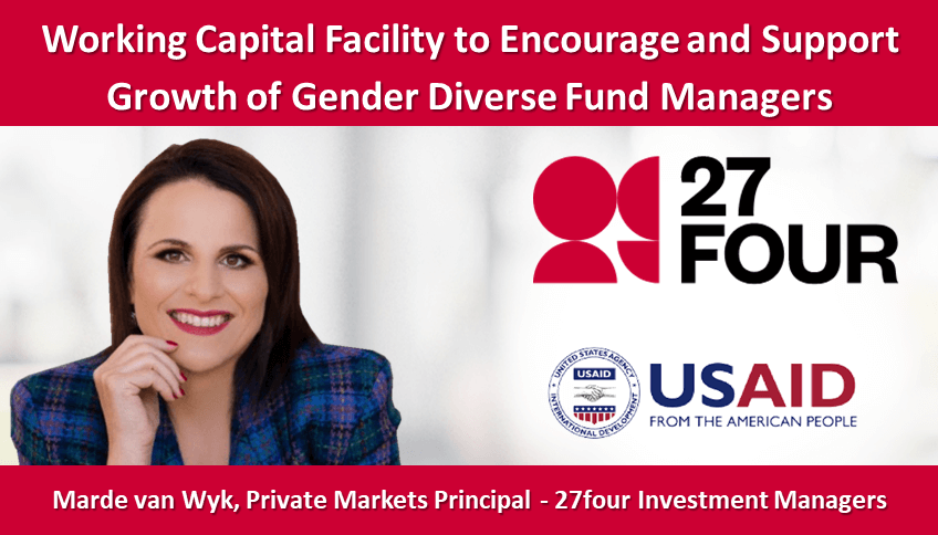 Working Capital Facility to Encourage and Support Growth of Gender Diverse Fund Managers