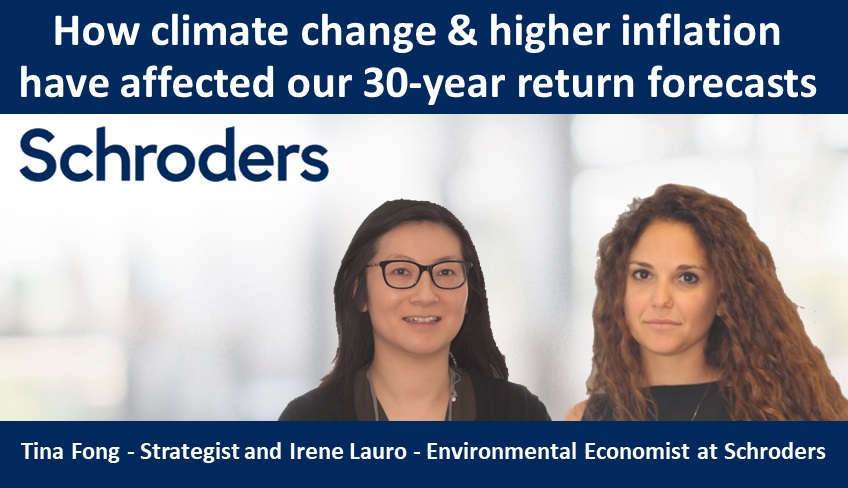How climate change & higher inflation have affected our 30-year return forecasts