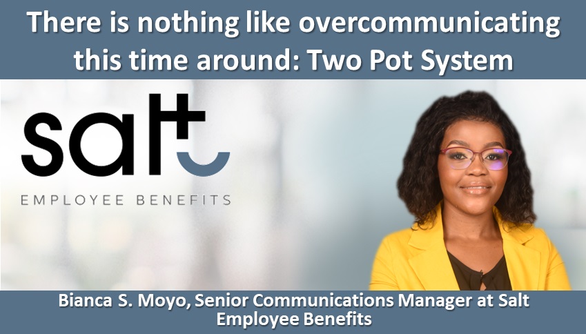 There is nothing like overcommunicating this time around: Two Pot System
