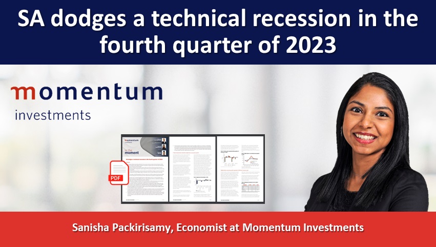 SA dodges a technical recession in the fourth quarter of 2023