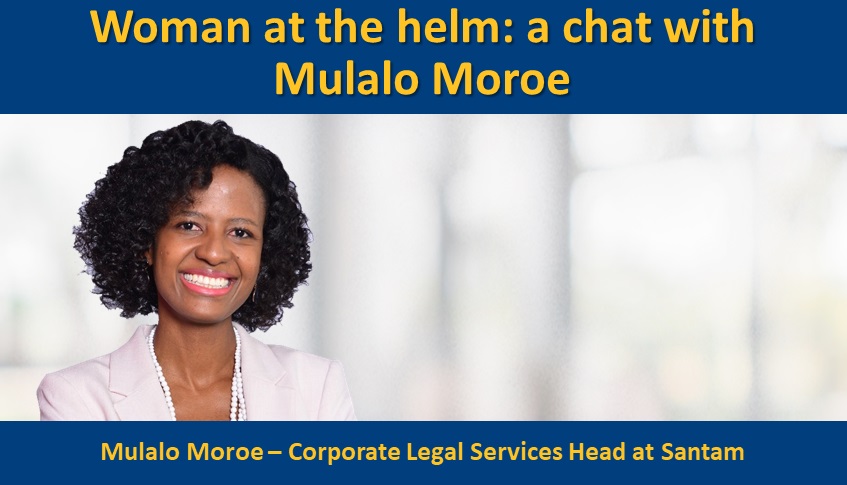 Woman at the helm: a chat with Mulalo Moroe