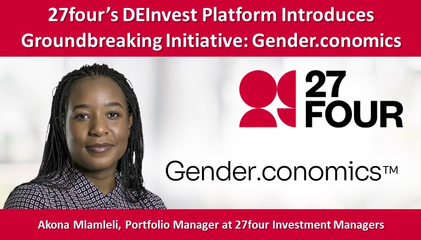 27four’s DEInvest Platform Introduces Groundbreaking Initiative: Gender.conomics