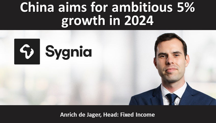 China aims for ambitious 5% growth in 2024