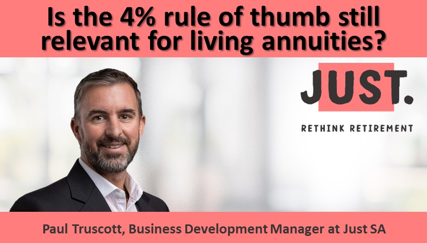 Is the 4% rule of thumb still relevant for living annuities?