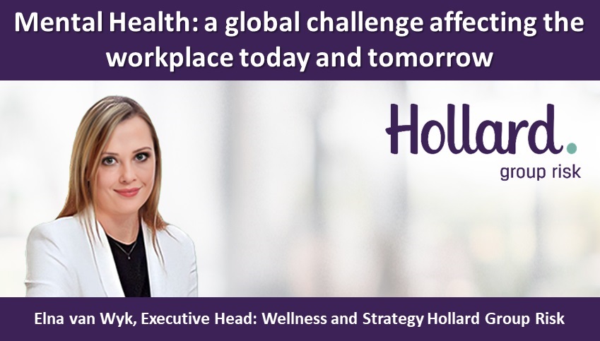 Mental Health: a global challenge affecting the workplace today and tomorrow